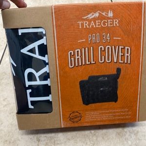 NWOT TRAEGER PRO 34 grill cover. Never been used or unfolded out of box.
